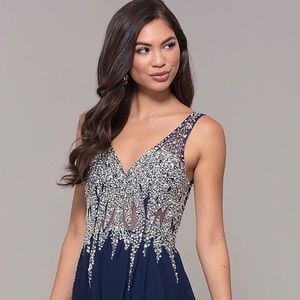 Beautiful Navy Prom dress, new with tags